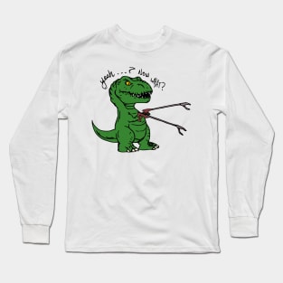 T-Rex Evolved (Child-Friendly Version) Long Sleeve T-Shirt